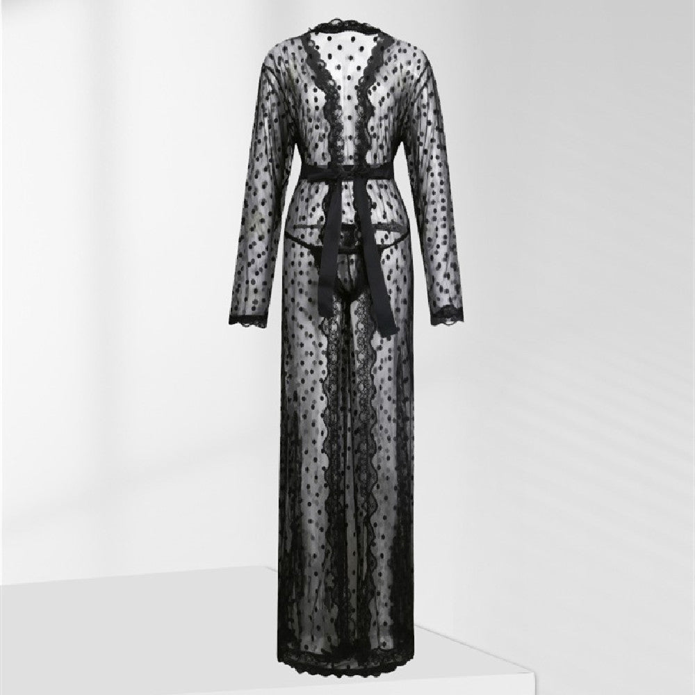  Men’s Japanese-Style Polka Dot Lace Bathrobe Premium Design
global-swanky 1
