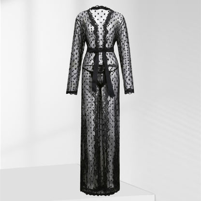  Men’s Japanese-Style Polka Dot Lace Bathrobe Premium Design
global-swanky 1