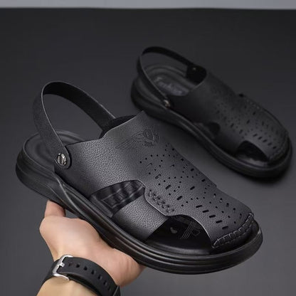  Men’s Leather Toe Sandals Outdoor Driving Casual Footwear
global-swanky 2