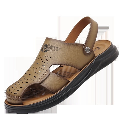  Men’s Leather Toe Sandals Outdoor Driving Casual Footwear
global-swanky 3