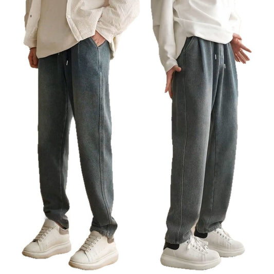 Men's Loose-Fit Retro-Style Jeans for Comfortable Spring Wear globalswanky 02