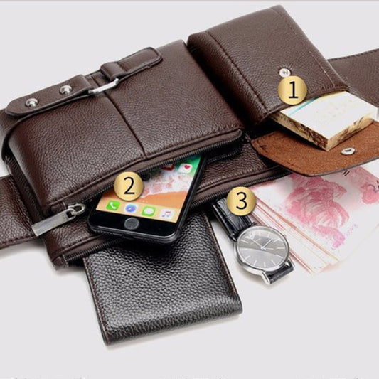 Men's Multifunctional Waist Chest Bag – Perfect for Everyday Use globalswanky 3
