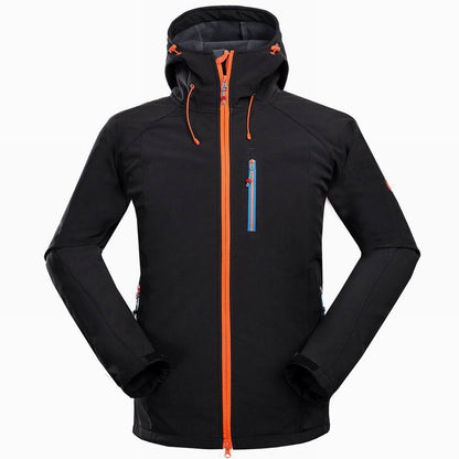 Men’s Outdoor Soft Shell Jacket – Windproof Mountaineering, Camping & Sports Wear for Durable All-Weather Protection Global swanky 3