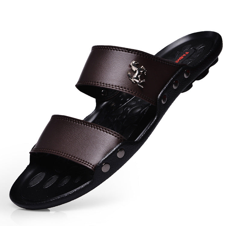  Men's Outer Wear Slippers for Summer Travel Casual Wear Style Global swanky 1