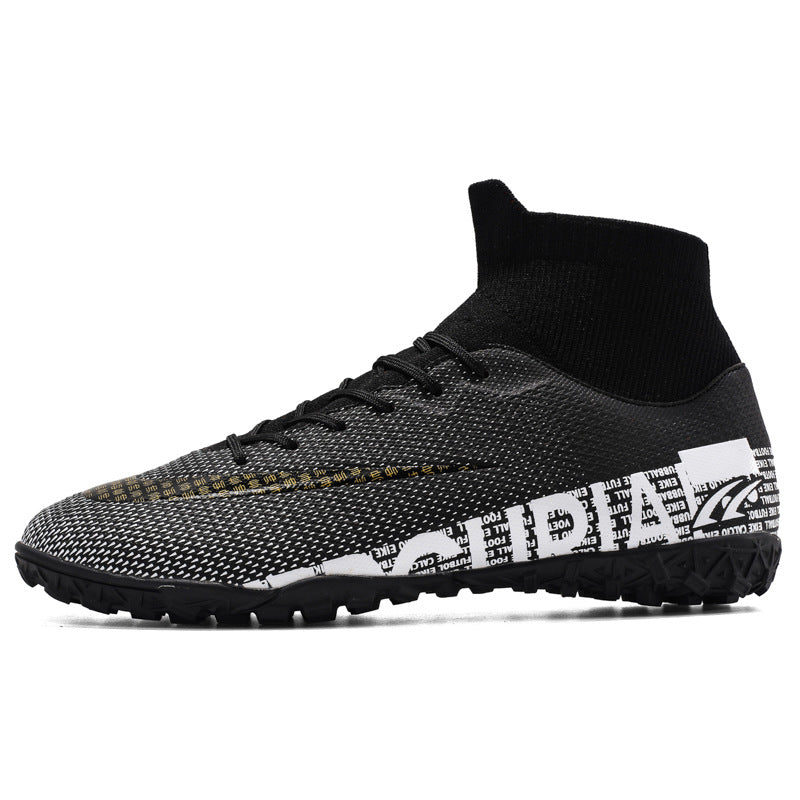  Men’s Plus Size High Top Soccer Shoes AG Spikes for Traction
global-swanky 2