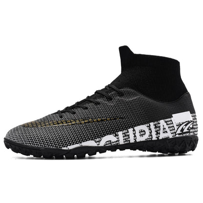  Men’s Plus Size High Top Soccer Shoes AG Spikes for Traction
global-swanky 2