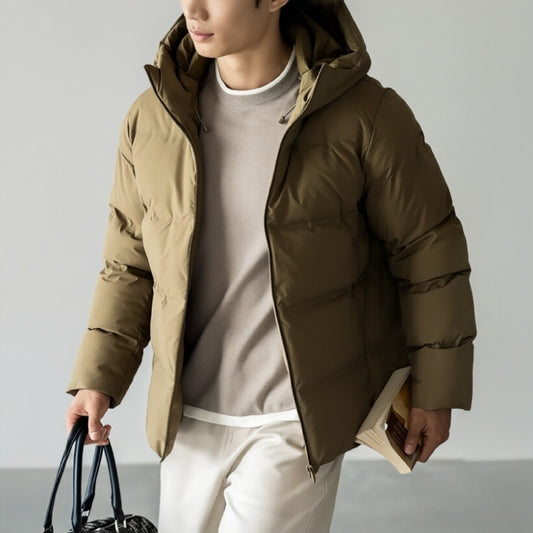 Men’s Short Hooded Down Jacket – Stylish, Windproof & Warm
global-swanky 1
