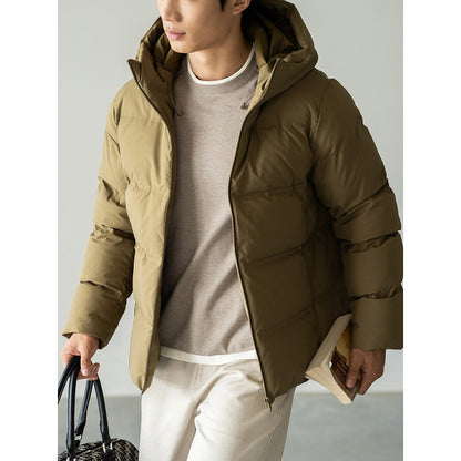 Men’s Short Hooded Down Jacket – Stylish, Windproof & Warm
global-swanky 2