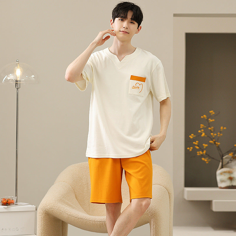 Men’s Soft Short-Sleeve Plus Size Pajamas Suit Comfortable Fit
global-swanky 3