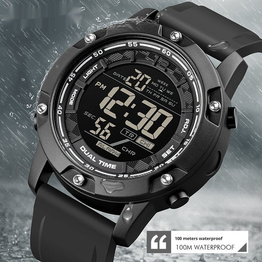  Men’s Sports Electronic Silicone Strap Watch Stylish  Durable
global-swanky 1