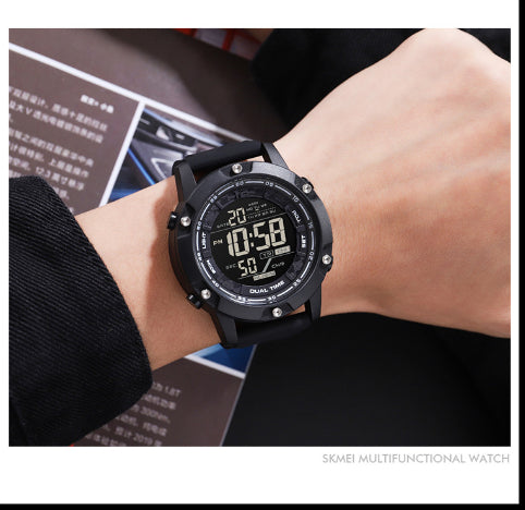  Men’s Sports Electronic Silicone Strap Watch Stylish  Durable
global-swanky 2