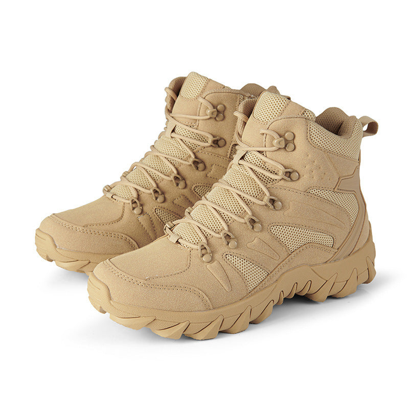 Men's Training Combat Boots Outdoor Hiking Shoes Global swanky 2