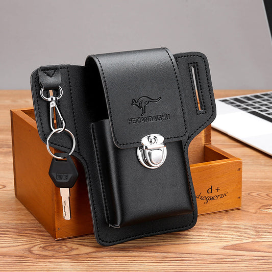 Men's Waist Bags Ideal for Office Workers with Practical Storage globalswanky 3