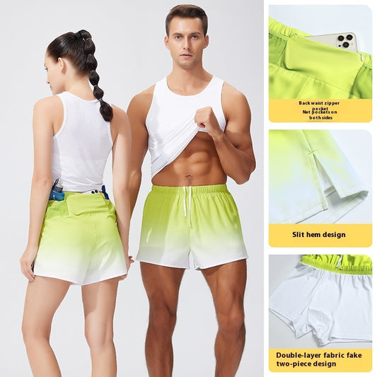 Men's and Women's Loose Double-Layer Beach Pants for Swimming globalswanky 02