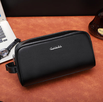 Mens Clutch Wallet Leather Bag Mens Handbag global swanky 2