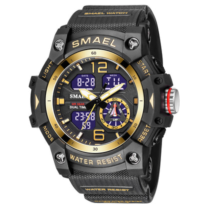 Mens Outdoor Transparent Watch With A Cool Dual-display Design Gllobal swanky 2