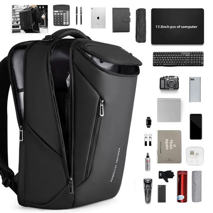 Mens Waterproof Business Backpack Travel Computer Bag Daily globalswanky 02