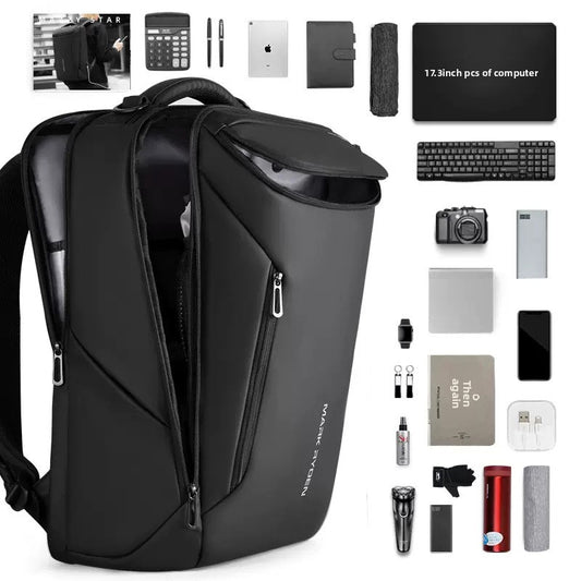 Mens Waterproof Business Backpack Travel Computer Bag Daily globalswanky 02