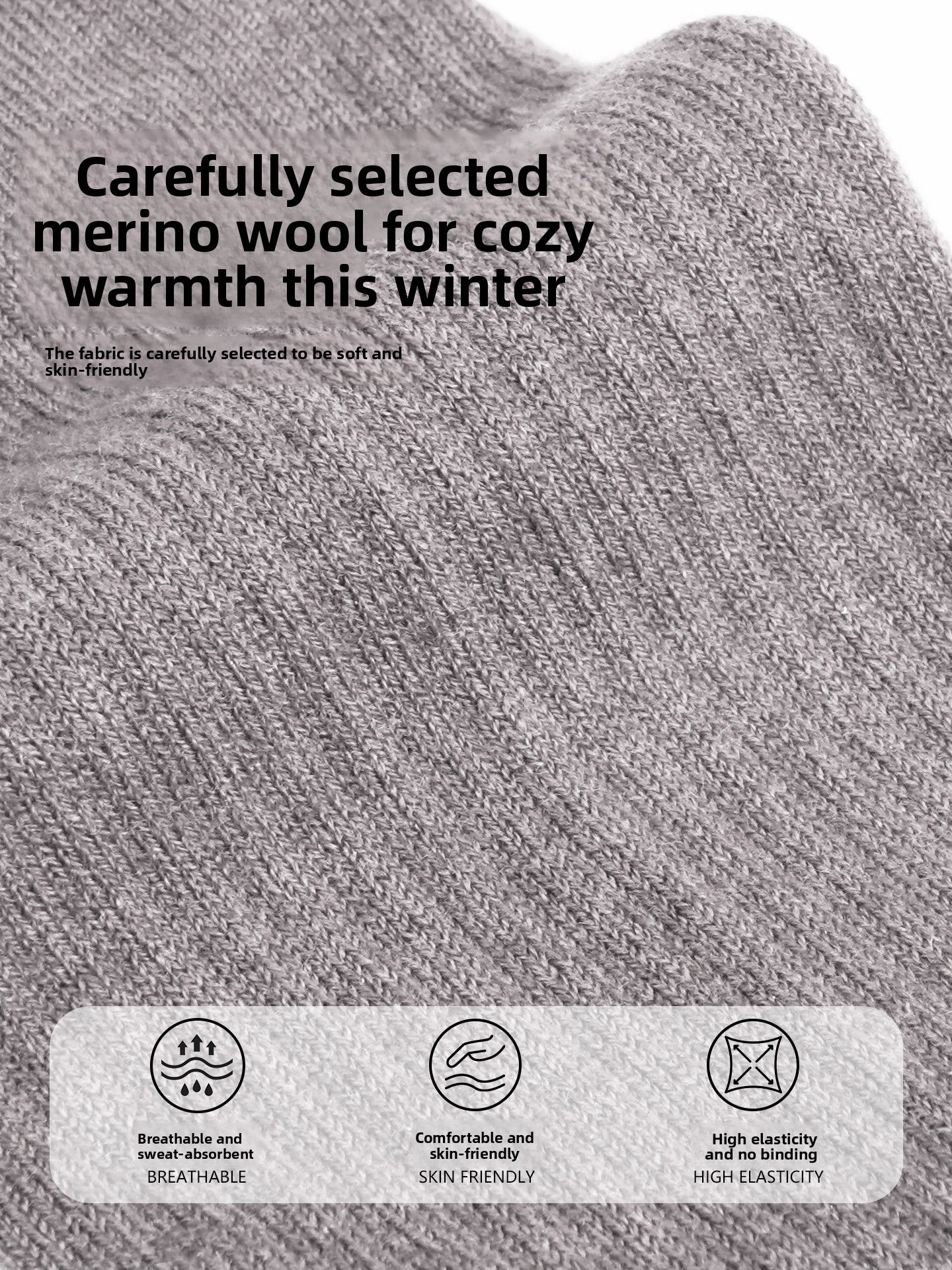 Merino Wool Five-Toe Breathable Socks for Outdoor Comfort globalswanky 3
