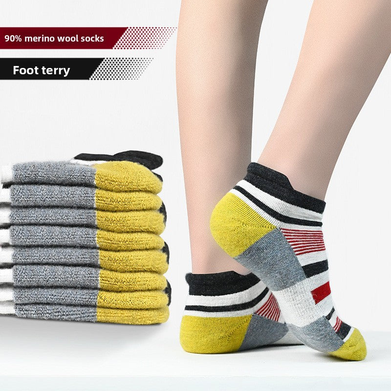 Merino Wool Sports Socks for Warm Daily Comfort Wear Pair globalswanky 013