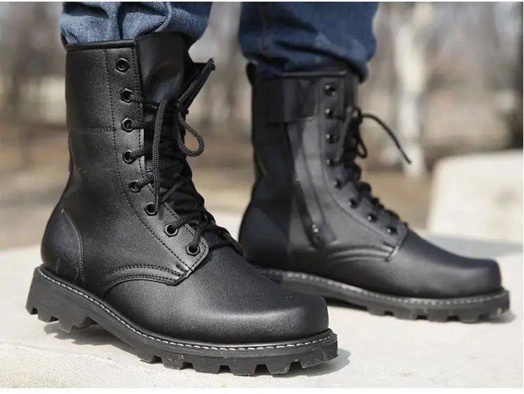 Military Steel-Toe Work Safety Shoes Rugged Tactical Boots Global swanky 2