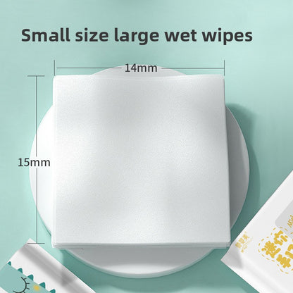 Mini Baby Wet Wipes Gentle Care for Travel Cleaning Use Global Swanky 2