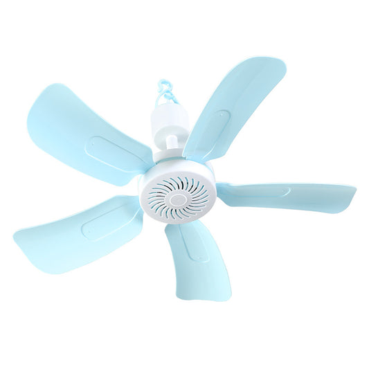  Mini Ceiling Fan with Strong Wind Power and Quiet Cooling /global-swanky 1