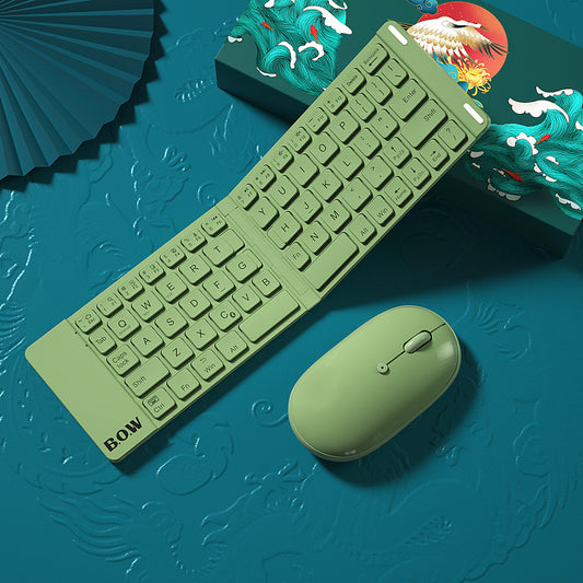 Mini Foldable Bluetooth Keyboard, Ultra-Slim Wireless Travel Design global swanky 01