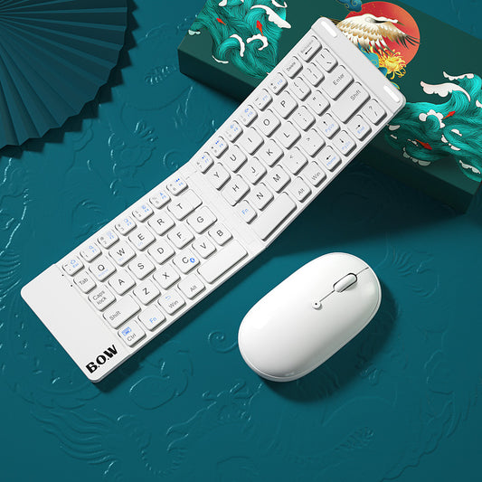 Mini Foldable Bluetooth Keyboard, Ultra-Slim Wireless Travel Design global swanky 03
