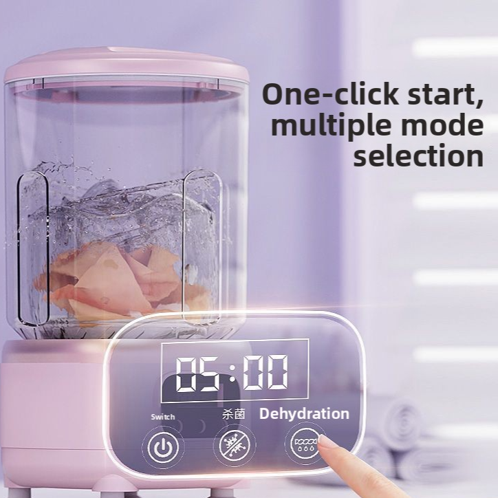 Mini Portable Washing Machine with Blue Light Sterilization  global-swanky 3