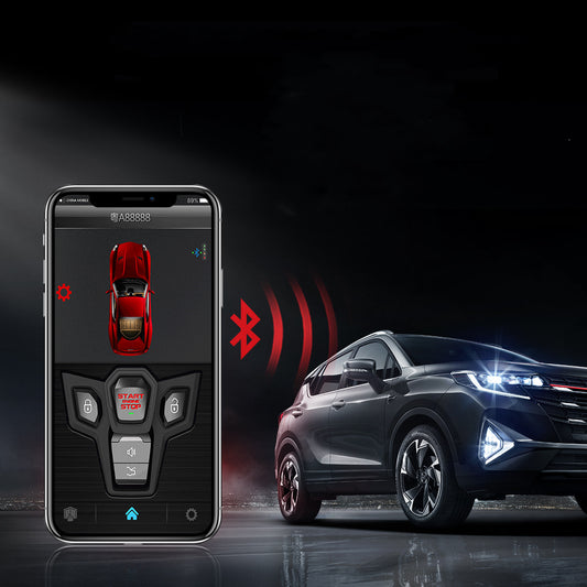 Mobile Phone Control Car One-Way Remote Start Alarm System globalswanky 01