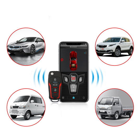 Mobile Phone Control Car One-Way Remote Start Alarm System globalswanky 03