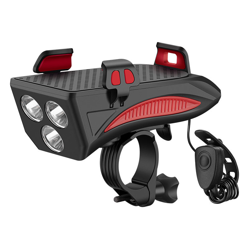 Mobile Phone Holder Strong Light Flashlight Road Cycling Accessories Global swanky 2