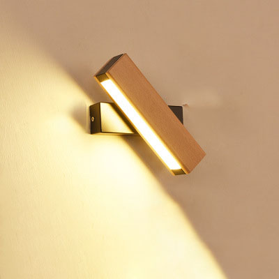 Modern Wooden LED Wall Lamp – Adjustable Lighting for Dining global swanky 1