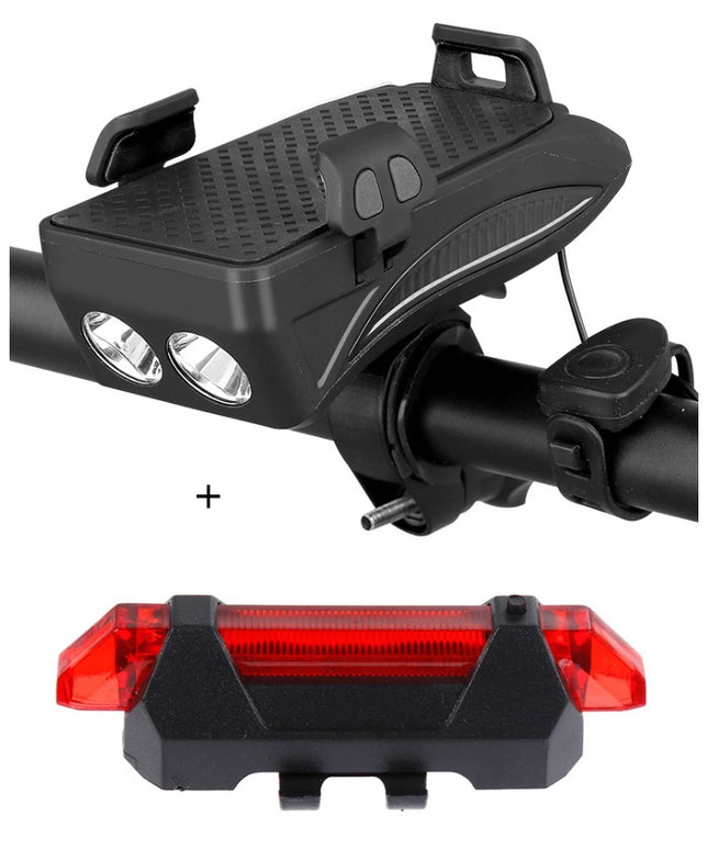 Motorcycle Bicycle Phone Holder with Charging & Front Lamp
global-swanky 2