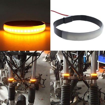 Motorcycle Front Shock Turn Signal LED Ring Light Accessories Global swanky 1