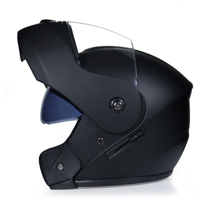 Motorcycle Winter Helmet with Dual Lens for Everyday Road Use Global swanky 1