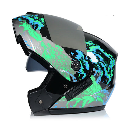 Motorcycle Winter Helmet with Dual Lens for Everyday Road Use Global swanky 3