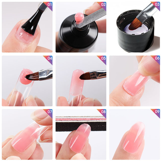 Multi-Color Nail Glue – Strong, Durable Adhesive for Nails globalswanky 02