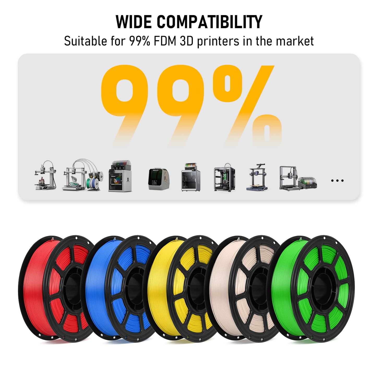 Multi-Color PLA 3D Printer Filament for DIY Model Prototyping Global swanky 2