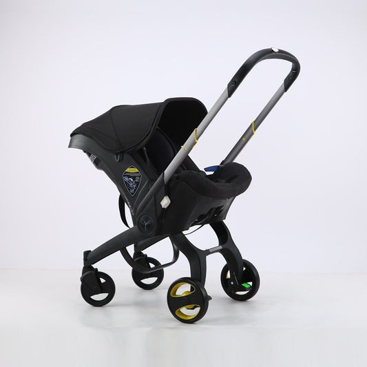 Multi-Function Baby Stroller with Reversible Seat for Walks Global Swanky 1