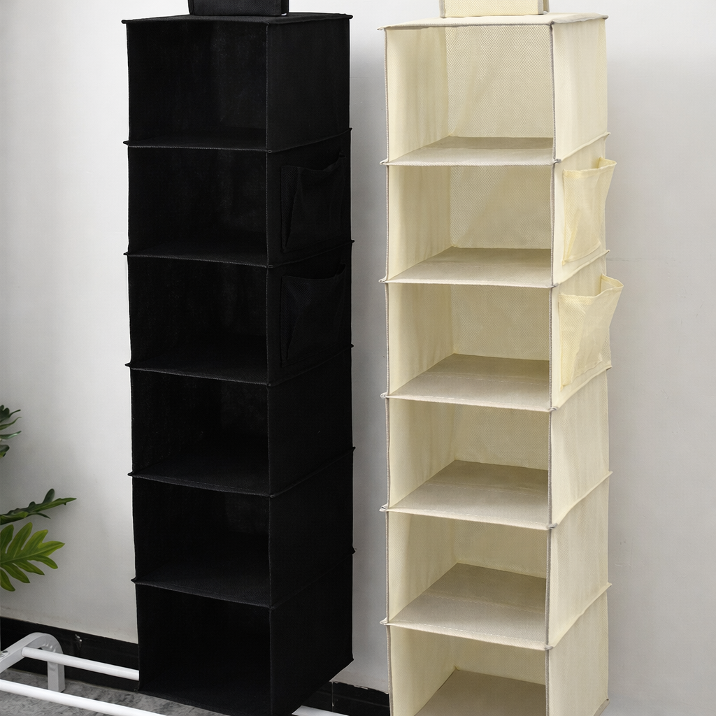  Multi-Layer Bamboo Hanging Bag – Wardrobe Storage Solution
global-swanky 1