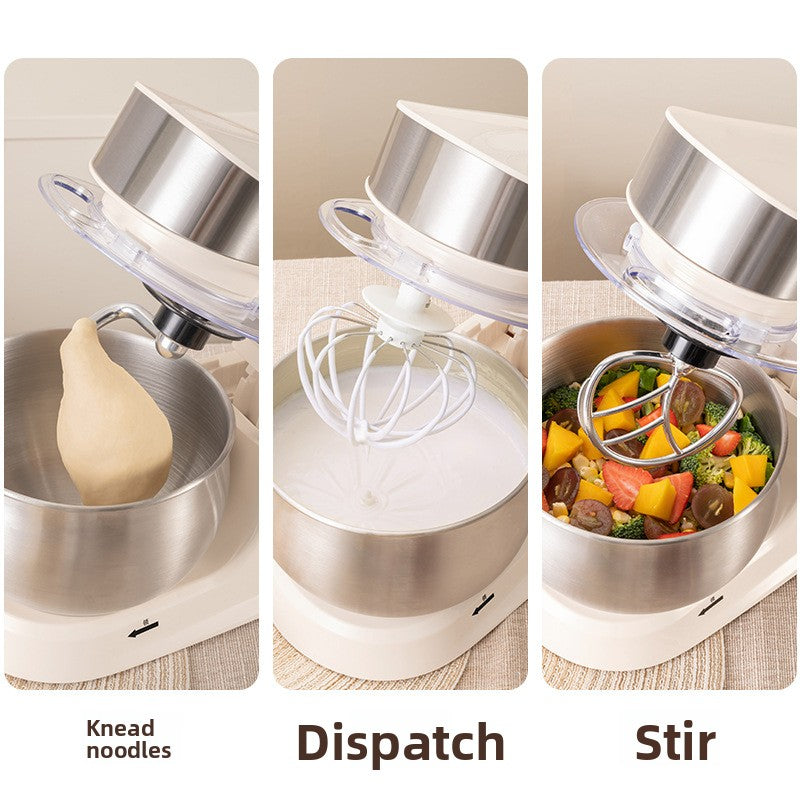 Multi Functional 3L Stand Food Mixer with Dough Hook Bowl globalswanky 02