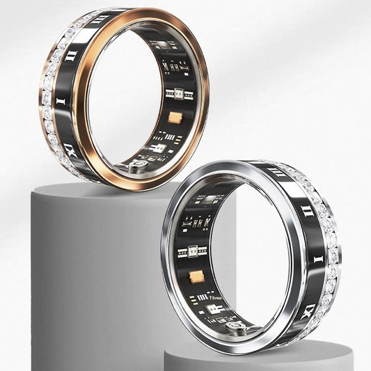Multi‑Functional Smart Ring – Diamond Inlaid Home Wearable
global-swanky 1