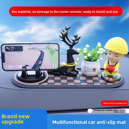 Multifunctional Car Phone Holder Anti-Slip Dashboard Pad Global Swanky 03