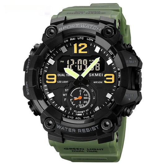 Multifunctional Dual-Movement Sports Electronic Watch For Men Global swanky 1