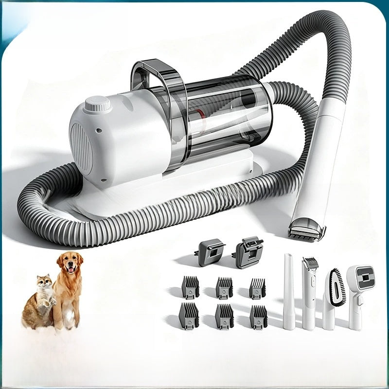 Multifunctional Pet Grooming Vacuum Trimmer for Home Use globalswanky 01