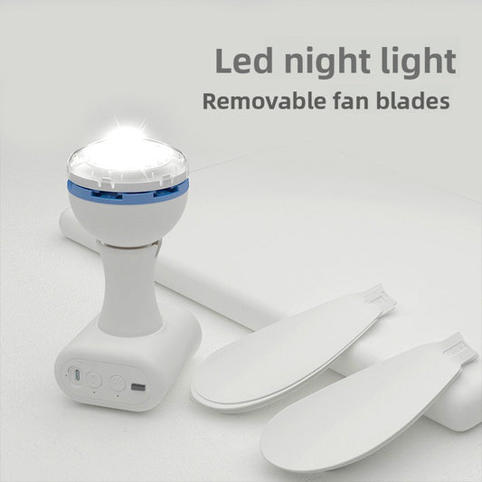  Multifunctional Solar Rechargeable Ceiling Fan Outdoor Use global-swanky 2