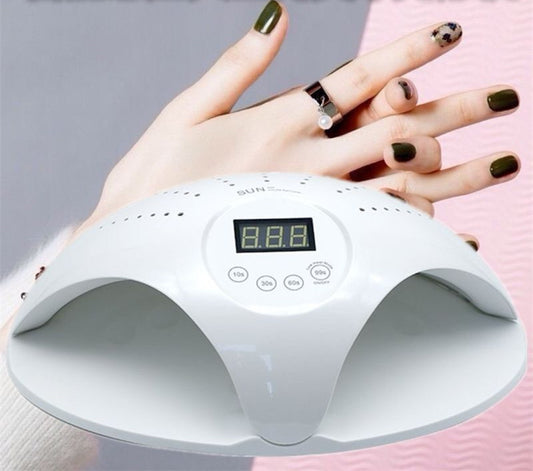 Nail Art Light Therapy Lamp UV Nail Polish Glue Hand Dryer globalswanky 02