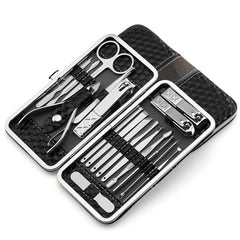 18 piece set black